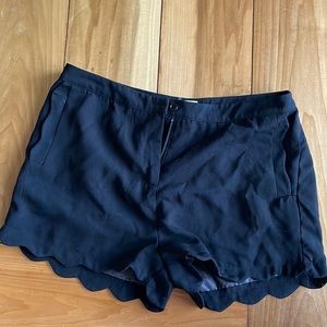 Black shorts. Size M.